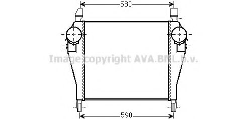 Imagine Intercooler, compresor AVA QUALITY COOLING IV4101