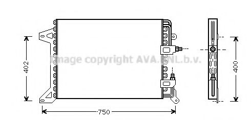 Imagine Condensator, climatizare AVA QUALITY COOLING IV5034