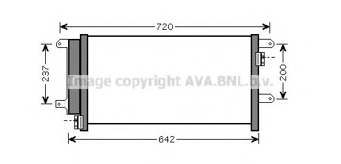 Imagine Condensator, climatizare AVA QUALITY COOLING IV5089