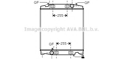 Imagine Radiator, racire motor AVA QUALITY COOLING IVA2066