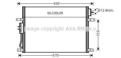 Imagine Condensator, climatizare AVA QUALITY COOLING JEA5050