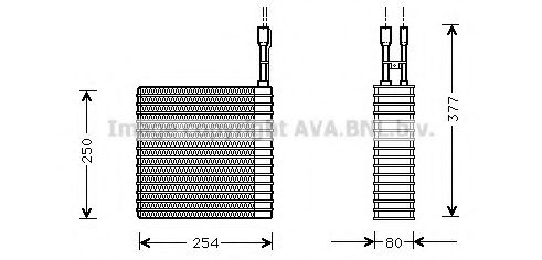 Imagine evaporator,aer conditionat AVA QUALITY COOLING JEV030