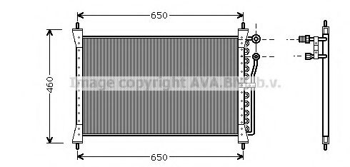 Imagine Condensator, climatizare AVA QUALITY COOLING JR5012