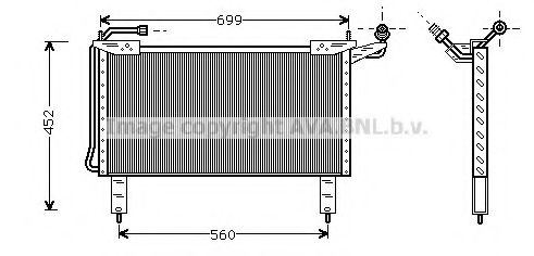 Imagine Condensator, climatizare AVA QUALITY COOLING JR5017