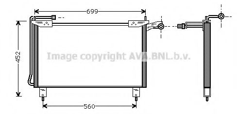 Imagine Condensator, climatizare AVA QUALITY COOLING JR5019