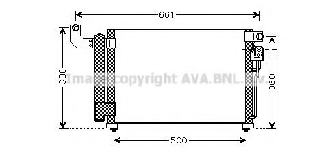 Imagine Condensator, climatizare AVA QUALITY COOLING KA5082D