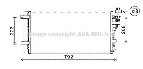 Imagine Condensator, climatizare AVA QUALITY COOLING KAA5148D