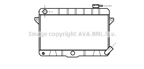 Imagine Radiator, racire motor AVA QUALITY COOLING LA2012