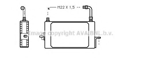 Imagine Radiator ulei, ulei motor AVA QUALITY COOLING LC3052