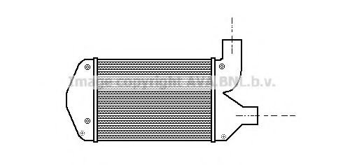 Imagine Intercooler, compresor AVA QUALITY COOLING LC4001