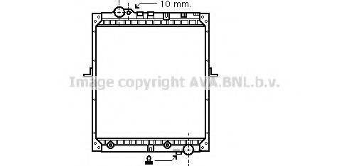 Imagine Radiator, racire motor AVA QUALITY COOLING ME2183