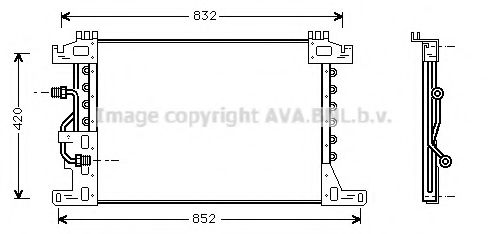 Imagine Condensator, climatizare AVA QUALITY COOLING MEA5144