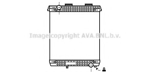 Imagine Radiator, racire motor AVA QUALITY COOLING MN2007N