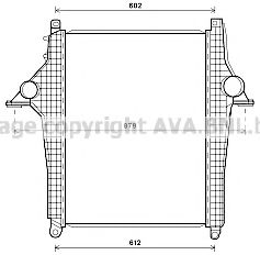 Imagine Intercooler, compresor AVA QUALITY COOLING MN4075