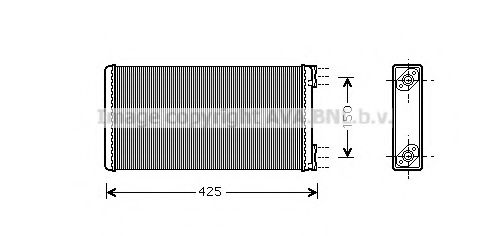 Imagine Schimbator caldura, incalzire habitaclu AVA QUALITY COOLING MN6028