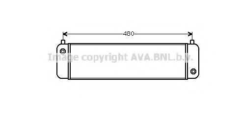 Imagine Radiator ulei, ulei motor AVA QUALITY COOLING MS3014