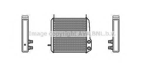 Imagine Radiator ulei, ulei motor AVA QUALITY COOLING MS3166