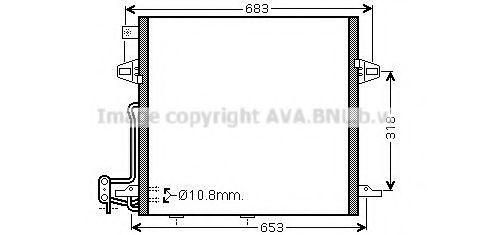 Imagine Condensator, climatizare AVA QUALITY COOLING MS5406D