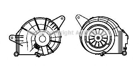 Imagine Electromotor, ventilatie interioara AVA QUALITY COOLING MS8631