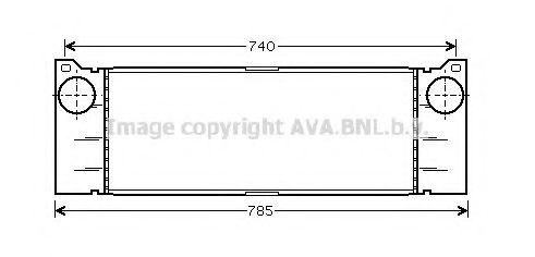 Imagine Intercooler, compresor AVA QUALITY COOLING MSA4371