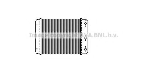 Imagine Schimbator caldura, incalzire habitaclu AVA QUALITY COOLING MSA6107