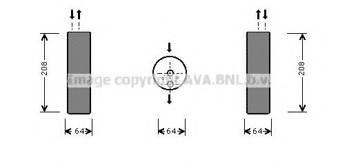 Imagine uscator,aer conditionat AVA QUALITY COOLING MSD053