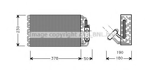 Imagine evaporator,aer conditionat AVA QUALITY COOLING MSV001