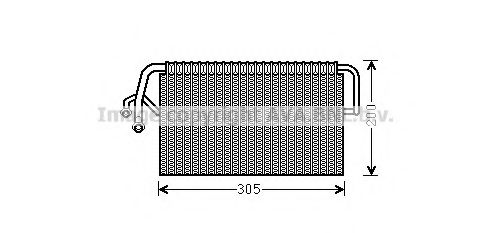 Imagine evaporator,aer conditionat AVA QUALITY COOLING MSV486