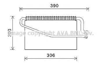 Imagine evaporator,aer conditionat AVA QUALITY COOLING MSV595