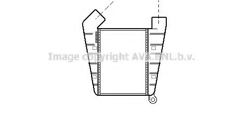 Imagine Intercooler, compresor AVA QUALITY COOLING OL4204