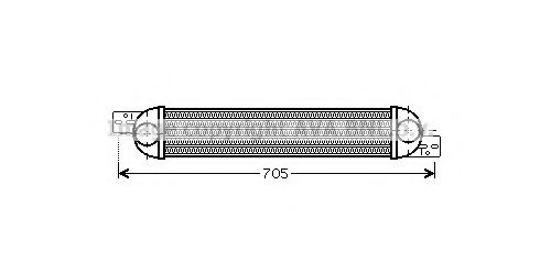 Imagine Intercooler, compresor AVA QUALITY COOLING OL4392