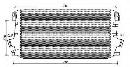 Imagine Intercooler, compresor AVA QUALITY COOLING OL4550