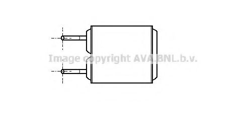 Imagine Schimbator caldura, incalzire habitaclu AVA QUALITY COOLING OL6135