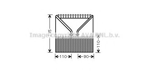 Imagine evaporator,aer conditionat AVA QUALITY COOLING OLV414