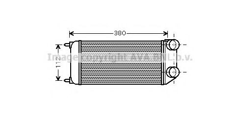 Imagine Intercooler, compresor AVA QUALITY COOLING PE4294