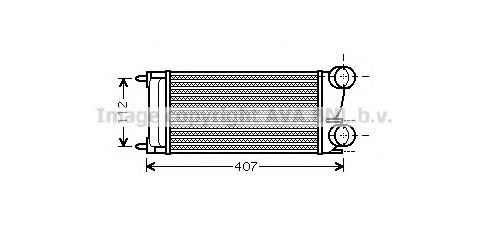 Imagine Intercooler, compresor AVA QUALITY COOLING PE4332