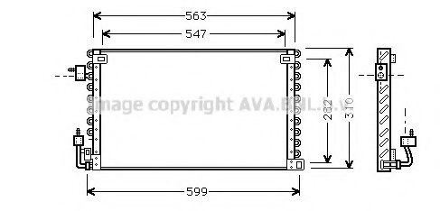 Imagine Condensator, climatizare AVA QUALITY COOLING PE5180