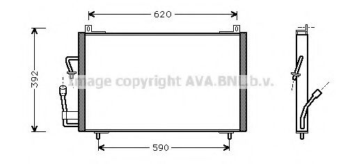 Imagine Condensator, climatizare AVA QUALITY COOLING PE5182