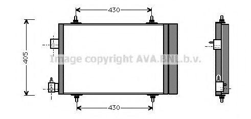 Imagine Condensator, climatizare AVA QUALITY COOLING PE5193