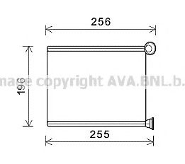 Imagine Schimbator caldura, incalzire habitaclu AVA QUALITY COOLING PE6366