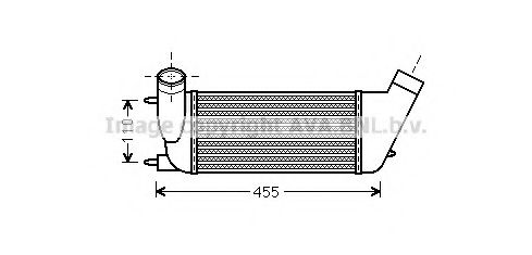 Imagine Intercooler, compresor AVA QUALITY COOLING PEA4347