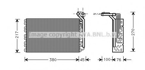 Imagine evaporator,aer conditionat AVA QUALITY COOLING PEV010