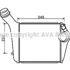 Imagine Intercooler, compresor AVA QUALITY COOLING PR4059