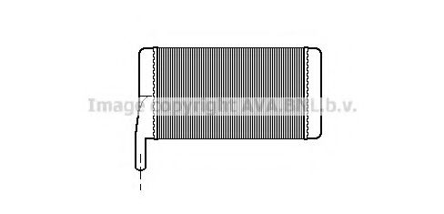 Imagine Schimbator caldura, incalzire habitaclu AVA QUALITY COOLING PR6012