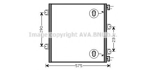 Imagine Condensator, climatizare AVA QUALITY COOLING REA5075