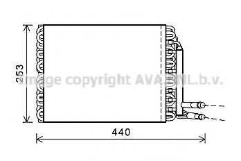 Imagine evaporator,aer conditionat AVA QUALITY COOLING REV096