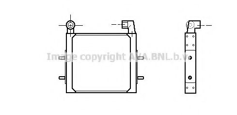 Imagine Radiator ulei, ulei motor AVA QUALITY COOLING RT3157