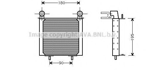 Imagine Radiator ulei, ulei motor AVA QUALITY COOLING RT3213