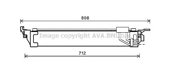 Imagine Radiator racire ulei, cutie de viteze automata AVA QUALITY COOLING RT3568