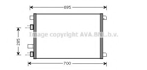 Imagine Condensator, climatizare AVA QUALITY COOLING RT5305